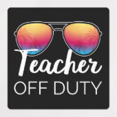 Lehrerin für Arbeit I Etiketten (Design 1)