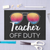 Lehrerin für Arbeit I Seidenpapier (Handwerk)