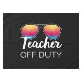 Lehrerin für Arbeit I Tischdecke (Vorderseite (Horizontal))