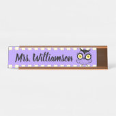 Lehrerin für Berufliche Weisen Schreibtischnamensplakette (Vorderseite )