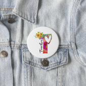 Lehrerin für Blume Button (Beispiel)