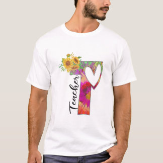 Lehrerin für Blume T-Shirt