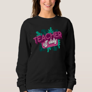 Lehrerin für Coole Kostenerstattung Sweatshirt