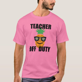Lehrerin für Dienstdesign - T - Shirt für Männer