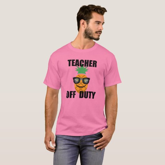 Lehrerin für Dienstdesign - T - Shirt für Männer (Vorne ganz)