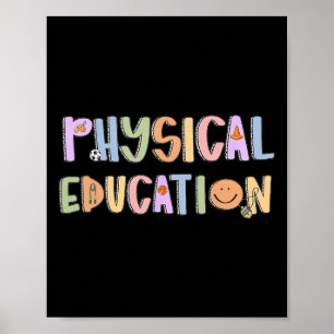 Lehrerin für Frauen-Förpererziehung Zurück zur Sch Poster
