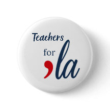 Lehrerin für 'la Kamala Harris. weißer Kreis