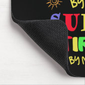 Lehrerin für Tag durch Nachtschwärmerin übermüdet Mousepad (Ecke)