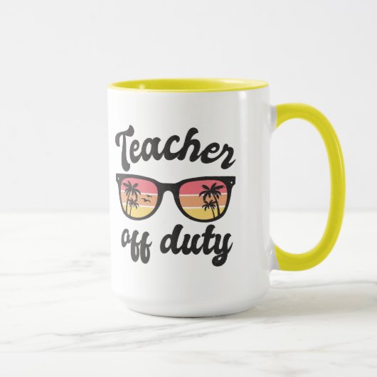 Lehrerin für Tasse (Rechts)