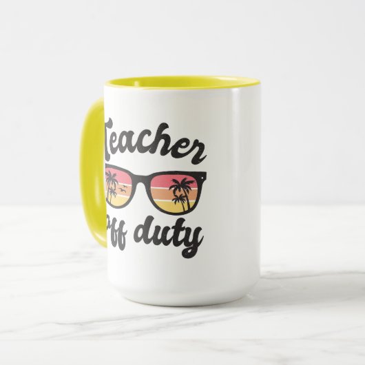 Lehrerin für Tasse (Vorderseite Links)