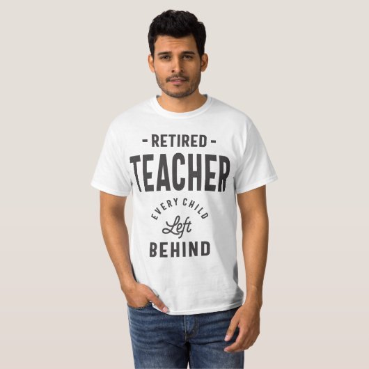 Lehrerin gelehrt. Jedes Kind, das hinter ihm Verla T-Shirt (Vorne ganz)