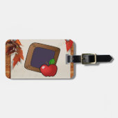 Lehrerin Gepäckanhänger (Vorderseite horizontal)