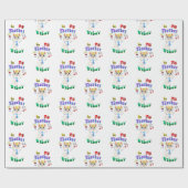 Lehrerin Geschenkpapier (Flach)