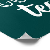 Lehrerin Gonna lehrt Poster (Ecke)