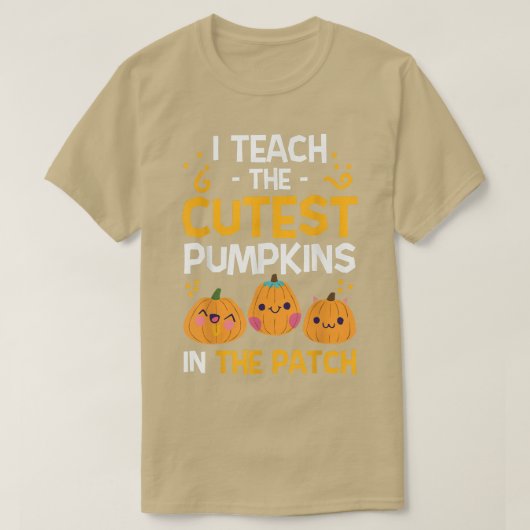 Lehrerin Halloween Lehrerin Kindergarten Niedliche T-Shirt (Design vorne)