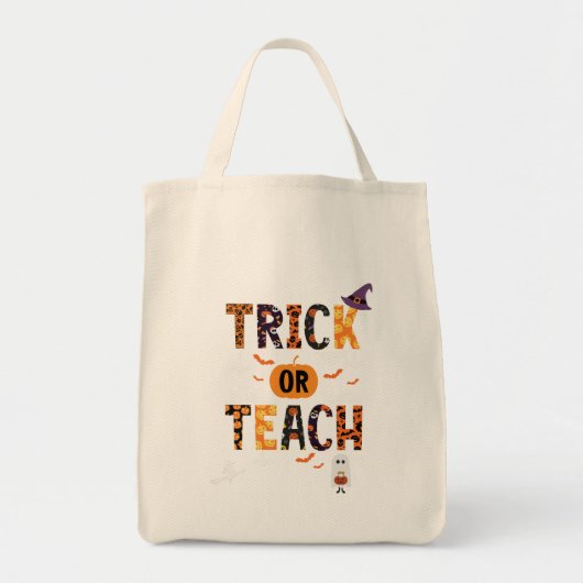 Lehrerin halloween Shirt Tragetasche (Vorne)
