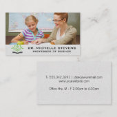 Lehrerin Helping | Mentoring Student Visitenkarte (Vorne/Hinten)