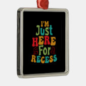 Lehrerin ich bin gerade hier für den Zugang Ornament Aus Metall (Rechts)