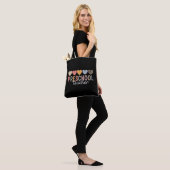 Lehrerin in der Vorschule zurück zur Schule Tasche (Am Model)