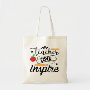 Lehrerin Inspiriert Tragetasche