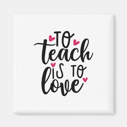 Lehrerin ist Liebe Magnet (Vorne)
