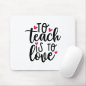 Lehrerin ist Liebe Mousepad (Mit Mouse)