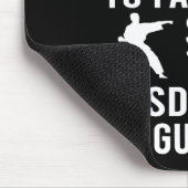 Lehrerin Karate Student Praktik Karate Tra Mousepad (Ecke)