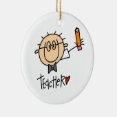 Lehrerin Keramik Ornament (Rechts)