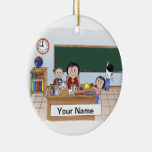 Lehrerin Keramikornament (Rechts)