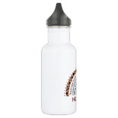 Lehrerin Kernwerte Rainbow Edelstahlflasche (Links)