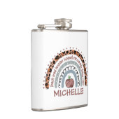 Lehrerin Kernwerte Rainbow Flachmann (Rechts)