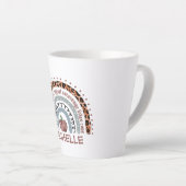 Lehrerin Kernwerte Rainbow Milchtasse (Rechte Ecke)