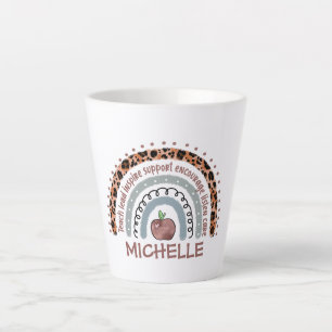 Lehrerin Kernwerte Rainbow Milchtasse