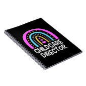 Lehrerin Kinderbetreuung Direktor Notizblock (Rechte Seite)