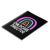 Lehrerin Kinderbetreuung Direktor Notizblock (Linke Seite)