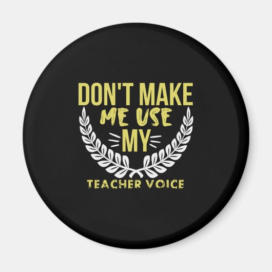 Lehrerin Kunst mein Leben Magnet (Vorne)