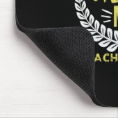Lehrerin Kunst mein Leben Mousepad (Ecke)