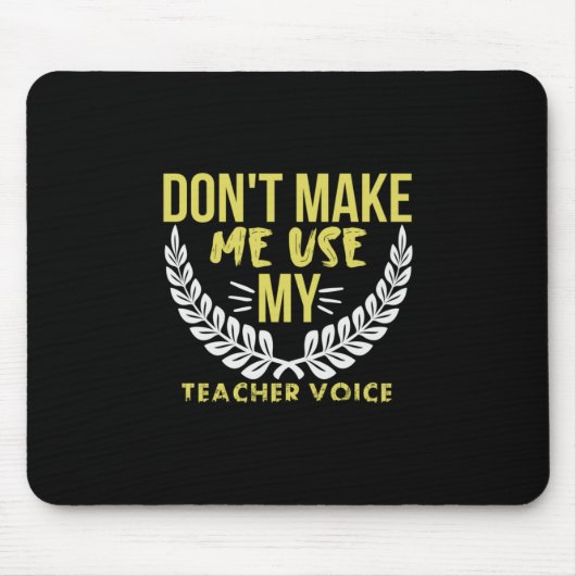 Lehrerin Kunst mein Leben Mousepad (Vorne)