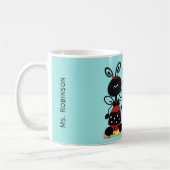 Lehrerin Ladybug Kaffeetasse (Links)