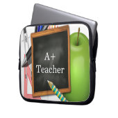 Lehrerin Laptopschutzhülle (Vorderseite Links)