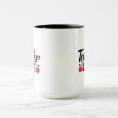 Lehrerin Leben Wordart Tasse (Zentrum)