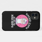 Lehrerin Llama Case-Mate iPhone Hülle (Rückseite (Horizontal))