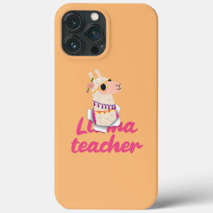 Lehrerin Llama Geschenk für Frauen Süßes Lehrerges Case-Mate iPhone Hülle