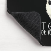 Lehrerin Llama - Zeit für Drama Funny Educator Mousepad (Ecke)