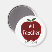 Lehrerin Magnet, mit Hingabe Magnet (Vorderseite/Rückseite)