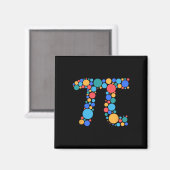Lehrerin Mathe Pi Day Dot Day Day Day 2025 Magnet (Vorderseite/Rückseite)