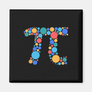 Lehrerin Mathe Pi Day Dot Day Day Day 2025 Magnet