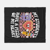 Lehrerin, meine Schüler haben eine Pizza von meine Fleecedecke (Vorderseite (Horizontal))