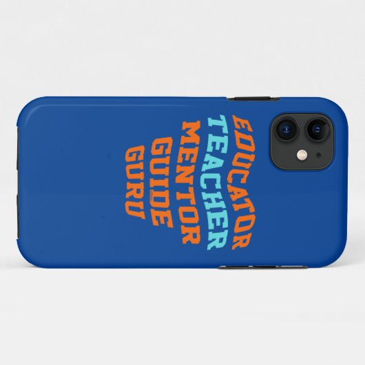 LEHRERIN MENTOR-LEITERIN GURU Case-Mate iPhone HÜLLE (Rückseite (Horizontal))