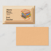 Lehrerin Motto Visitenkarten Visitenkarte (Vorne/Hinten)